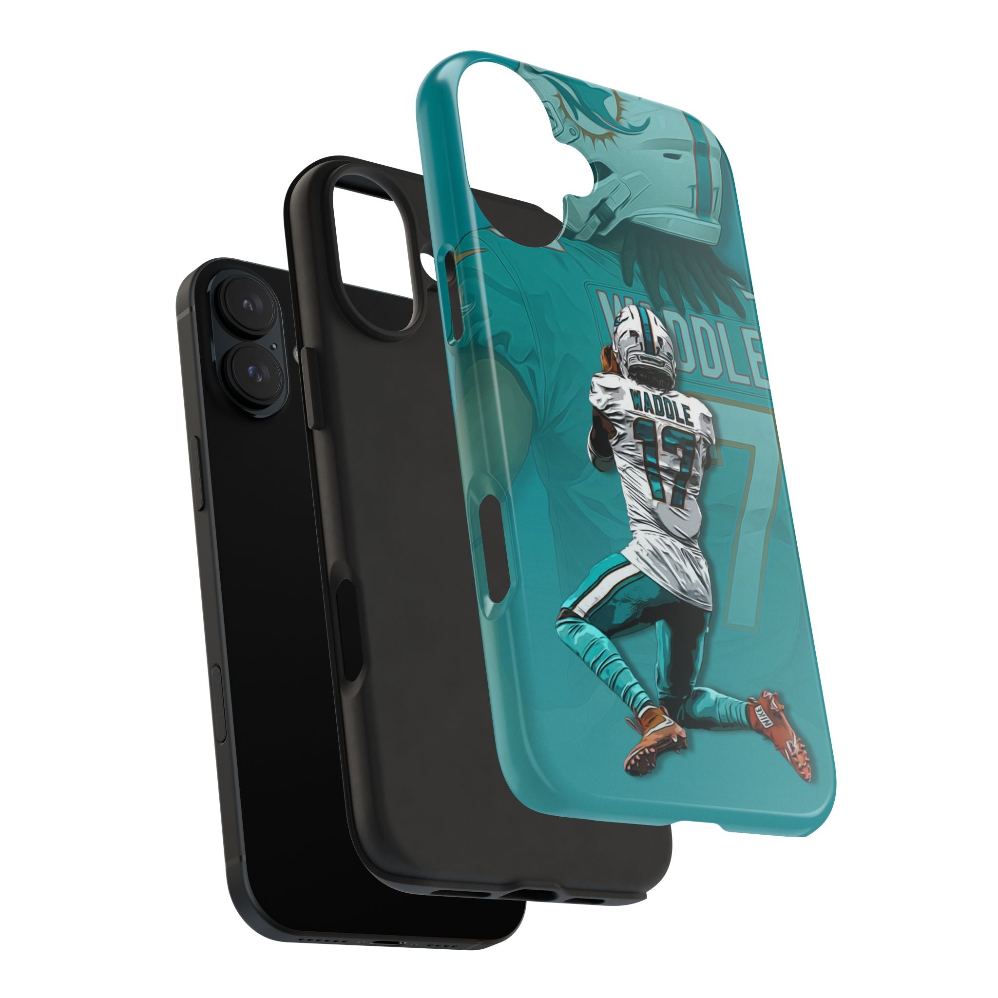 Waddle Miami Football Phone Case