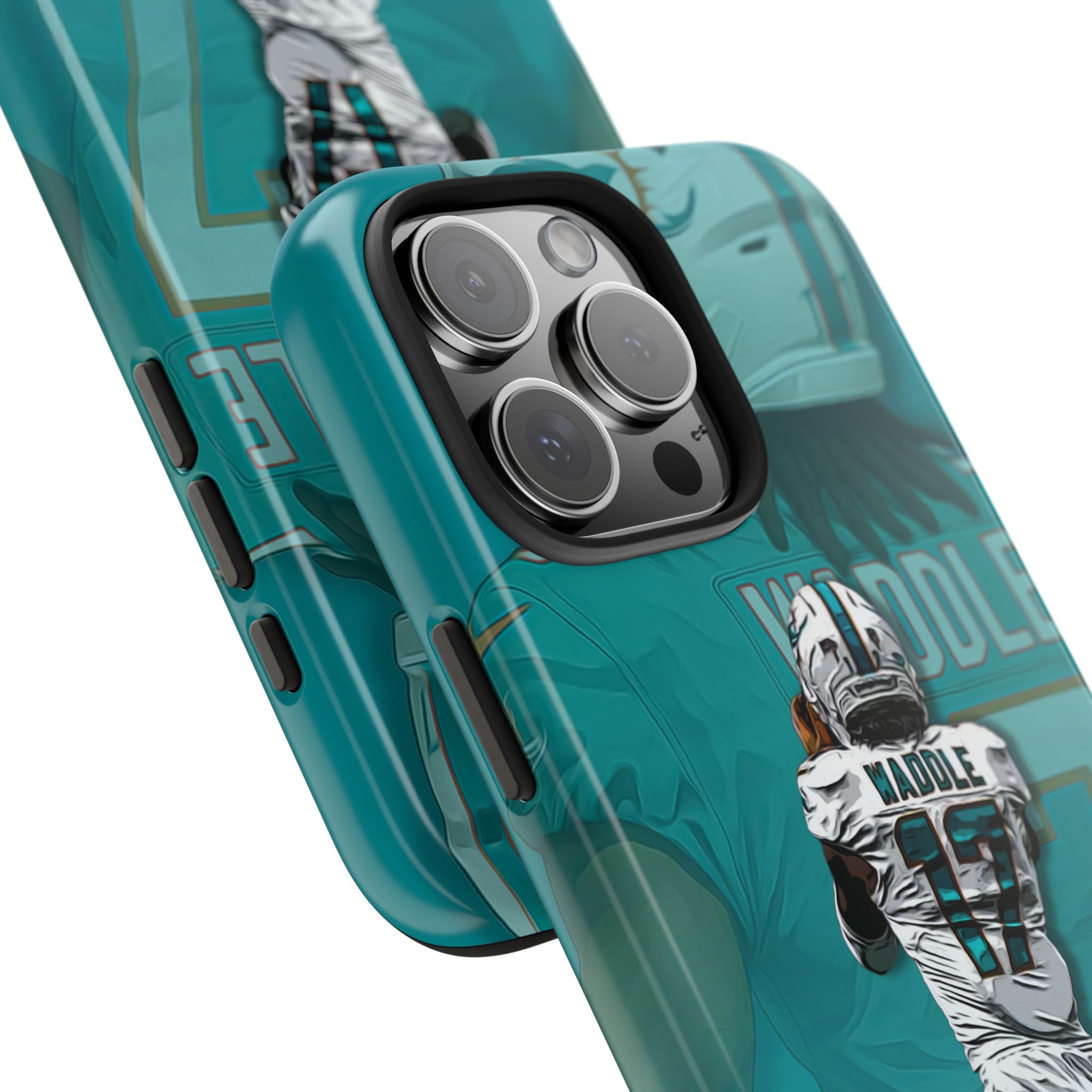 Waddle Miami Football Phone Case