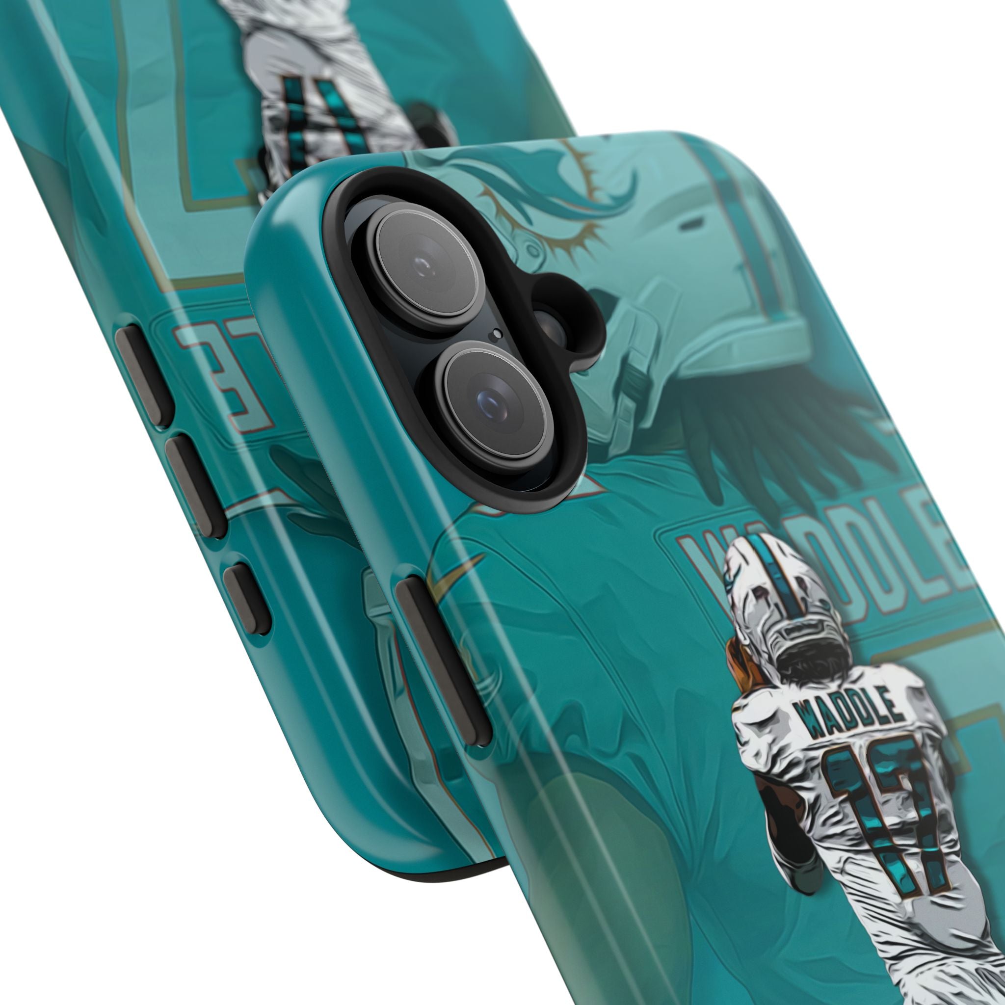 Waddle Miami Football Phone Case