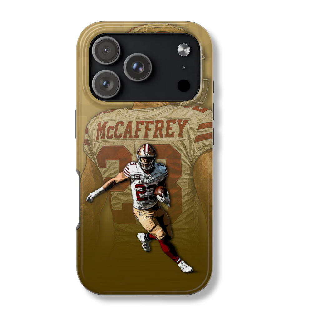 McCaffrey San Francisco Football Phone Case